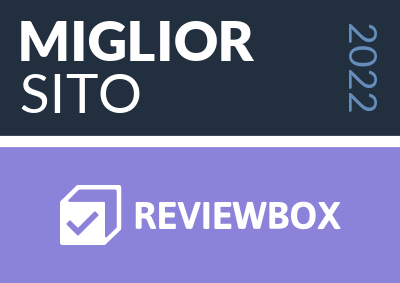 Miglior sito 2022 - Reviwbox